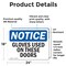 Signmission 18 in Height, 24 in Width, Vinyl Decal, Rectangle OS-2PACK-NS-D-1824-L-13128 - alternate 3